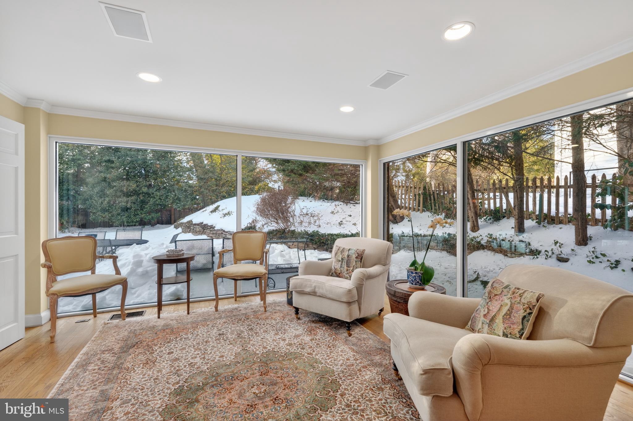 2238 47th Street Northwest Washington, DC 20007 - Photo 13 of 42 a living room with furniture and a large window
