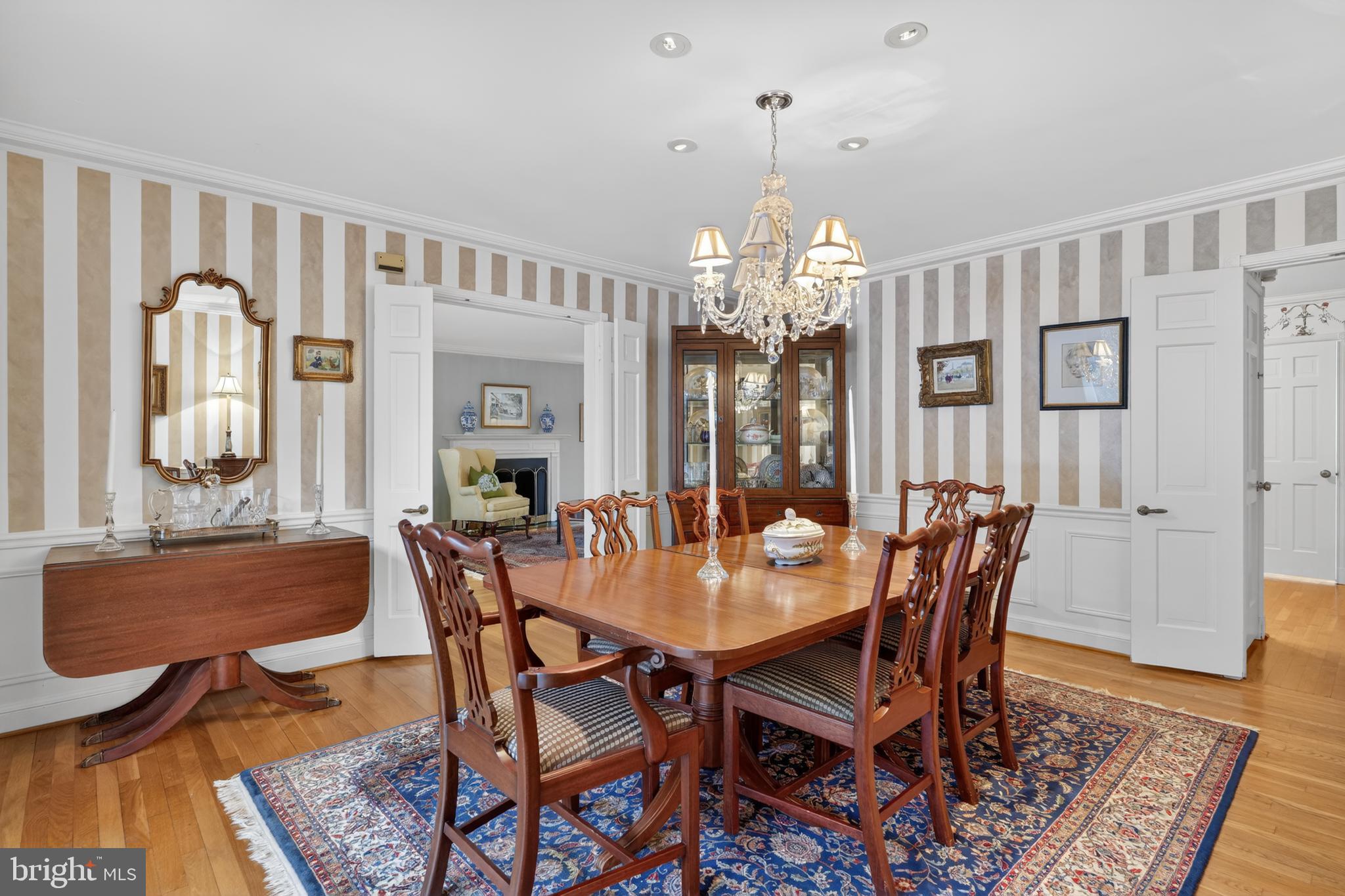 2238 47th Street Northwest Washington, DC 20007 - Photo 15 of 42 a view of a dining room with furniture