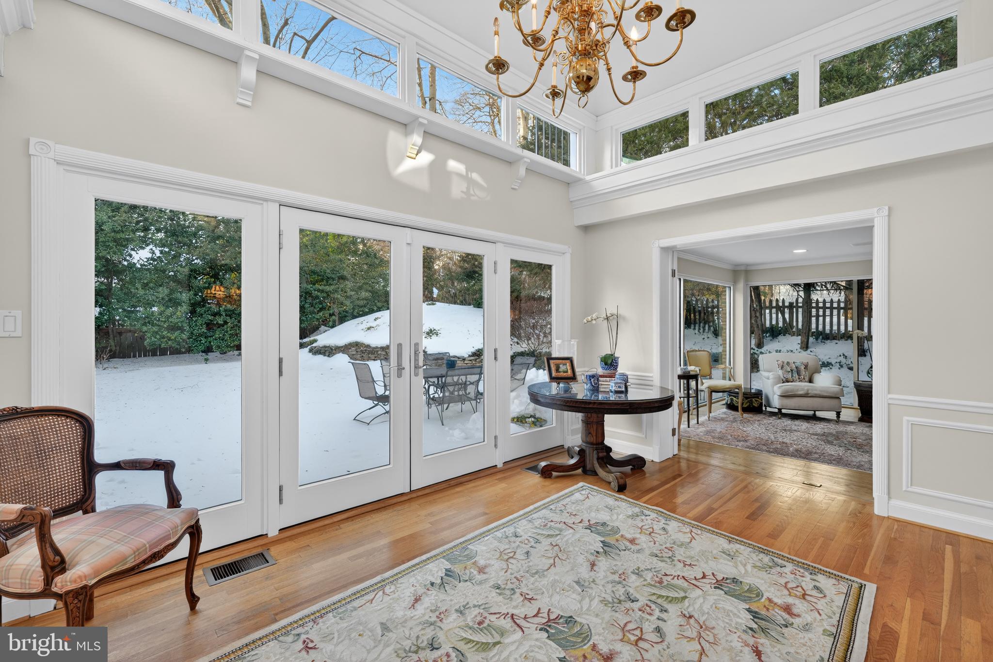 2238 47th Street Northwest Washington, DC 20007 - Photo 16 of 42 a living room with furniture and a table