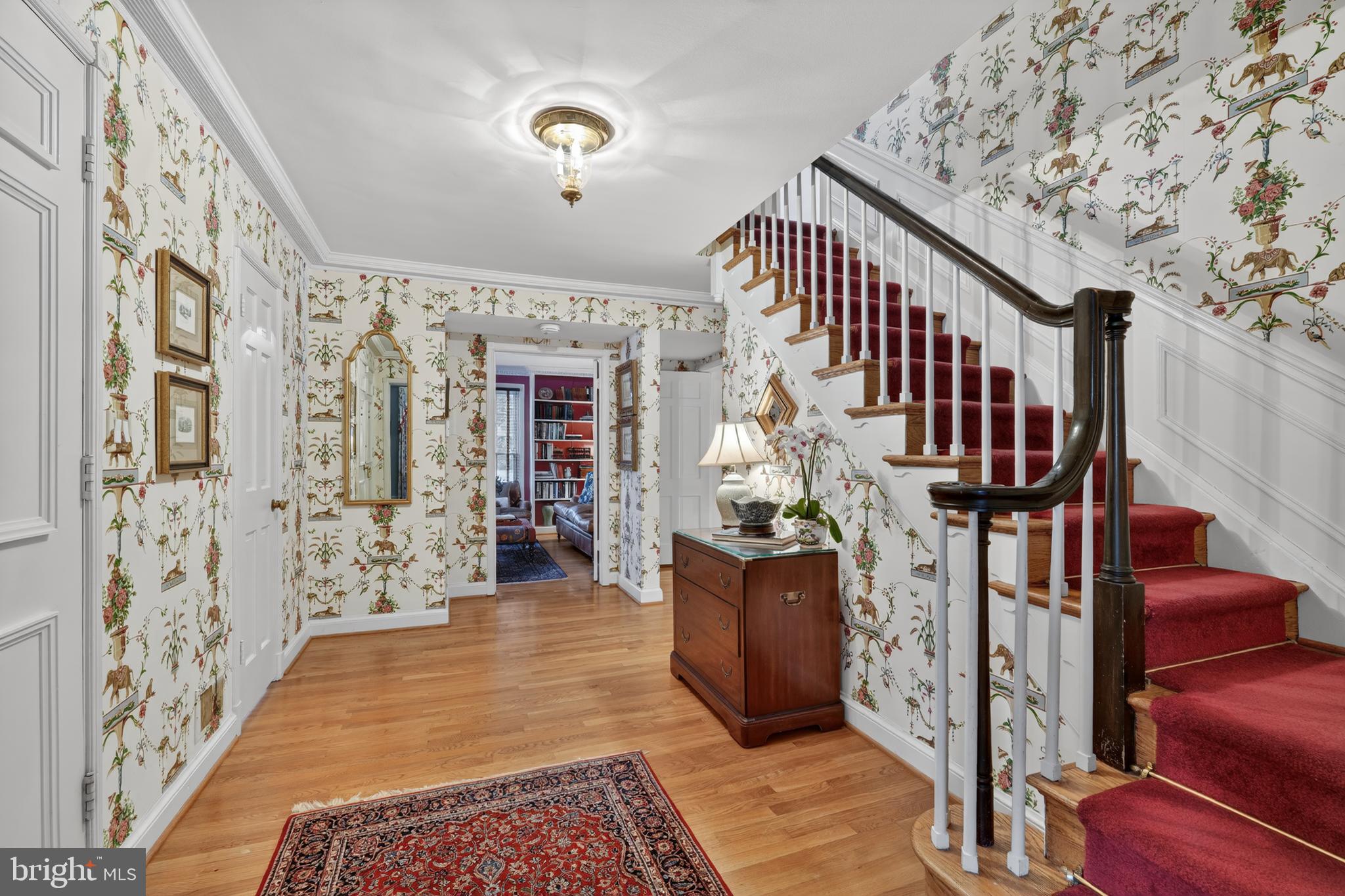 2238 47th Street Northwest Washington, DC 20007 - Photo 4 of 67 Large, elegant entry