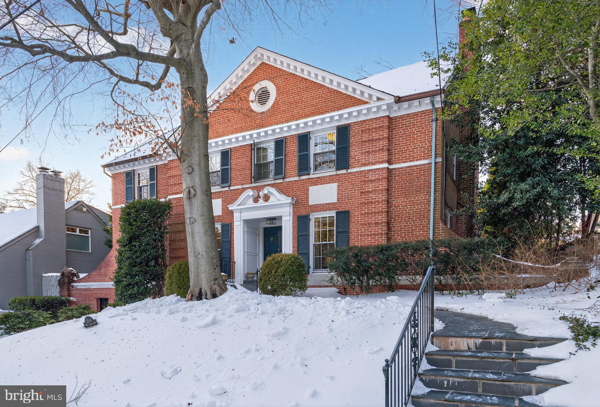 2238 47th Street Northwest Washington, DC 20007 - Photo 64 of 67 a front view of a house with a yard