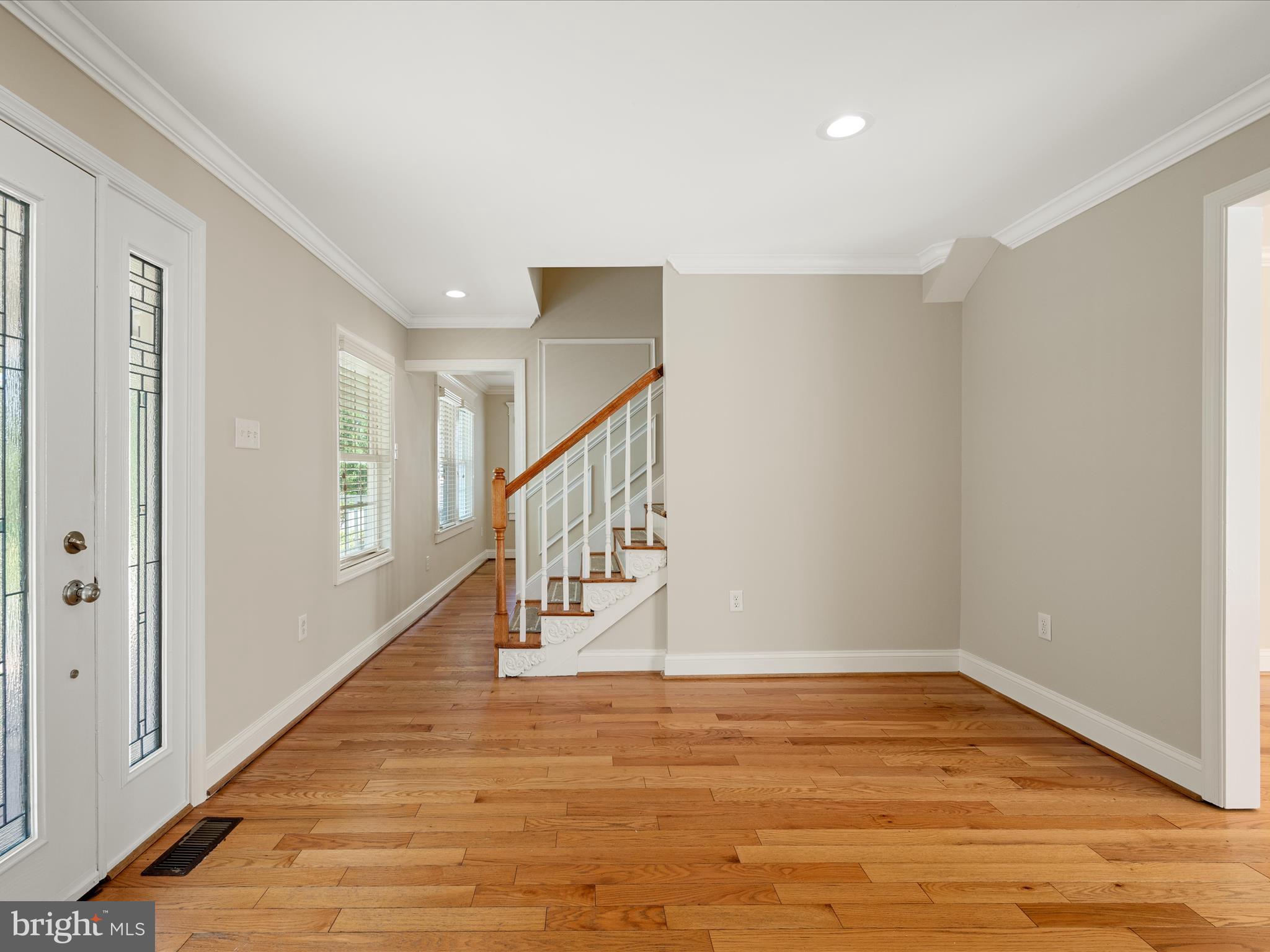 87 Old Waterloo Road Boyce, VA 22620 - Photo 13 of 76 a view of entryway with wooden floor