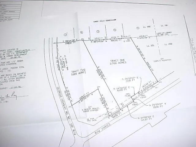 a view of a yard from a window