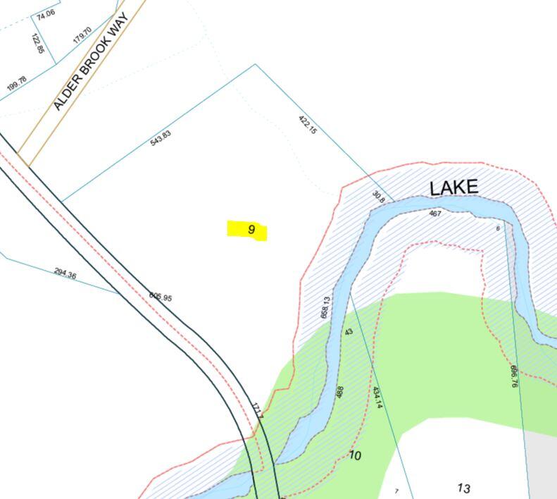 663 Red Bridge Road Ellsworth, ME 04605 - Photo 2 of 3 Tax Map Clip_LOT 9