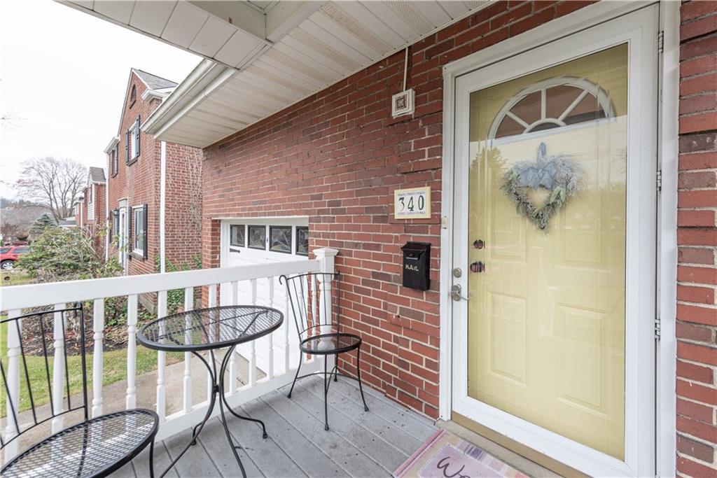 340 Spring Valley Road Pittsburgh, PA 15243 - Photo 3 of 44 a view of a balcony with furniture