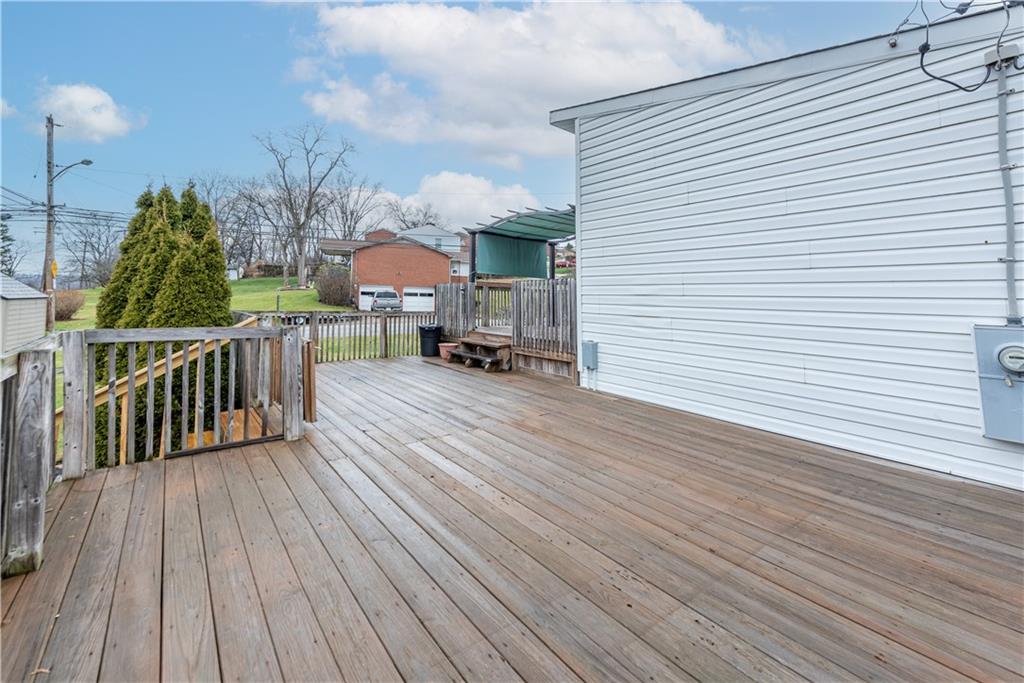 340 Spring Valley Road Pittsburgh, PA 15243 - Photo 41 of 44 a view of a house with a deck