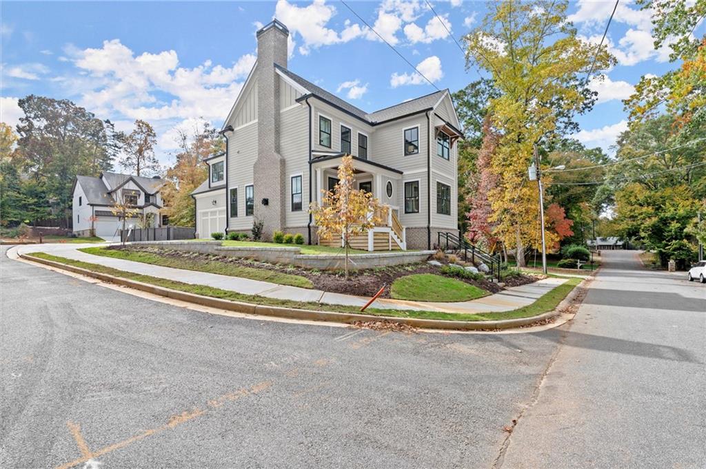 3794 Wynn Walk Brookhaven, GA 30341 - Photo 37 of 50 a view of a house with a big yard and large trees