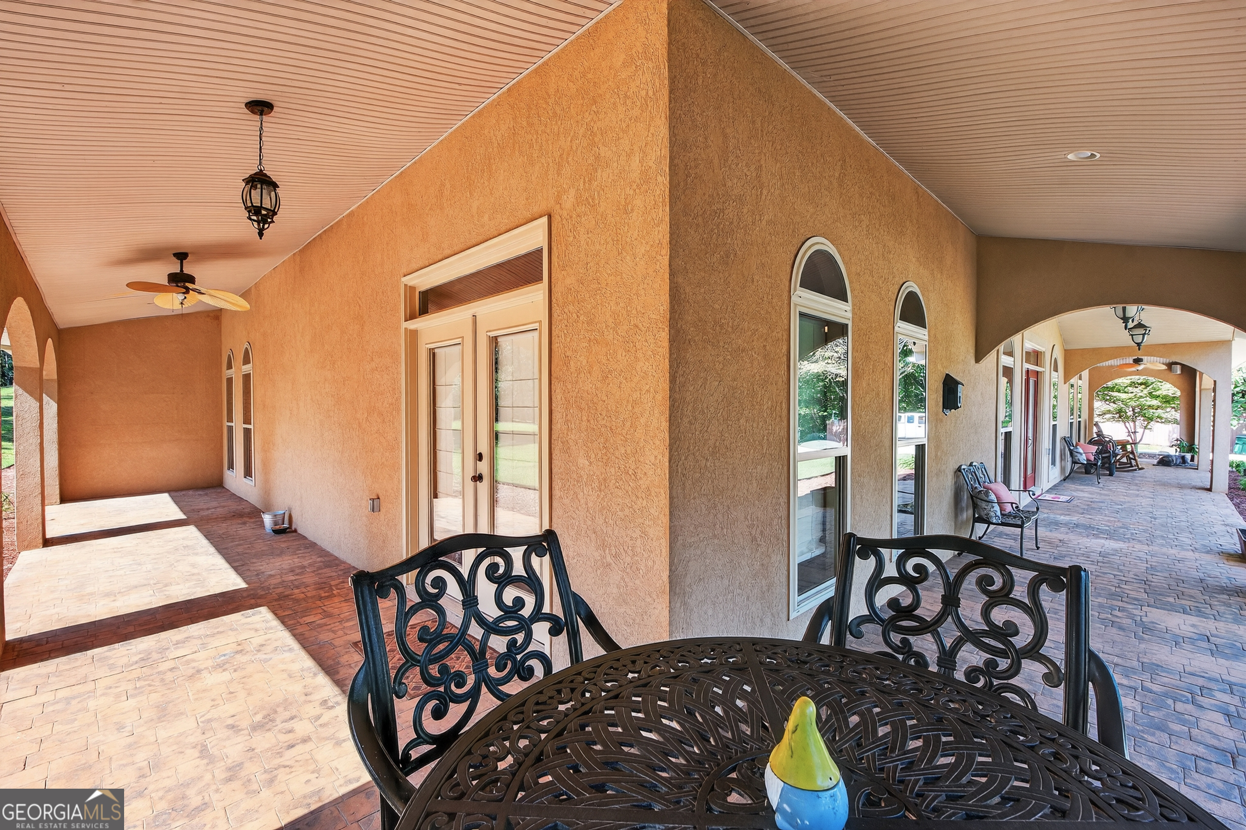 1583 Hickory Flat Road Gillsville, GA 30543 - Photo 51 of 78 a front view of a house with outdoor seating
