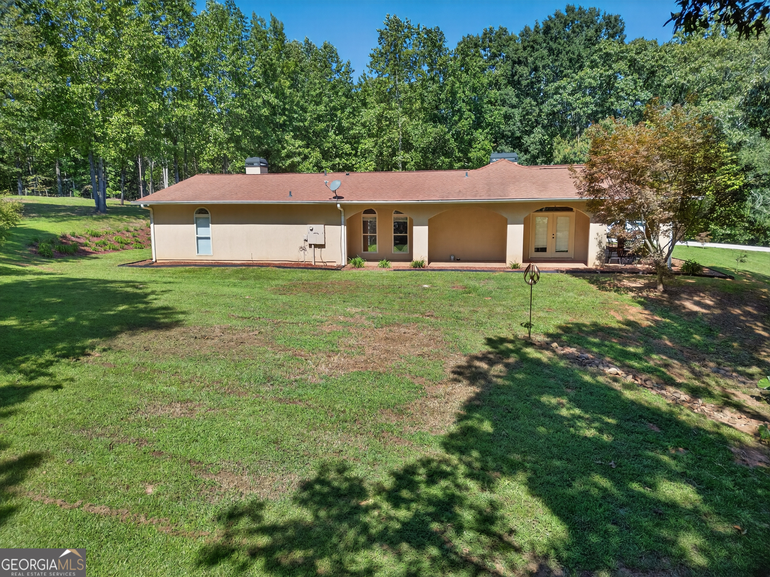 1583 Hickory Flat Road Gillsville, GA 30543 - Photo 65 of 78 a view of a house with a big yard