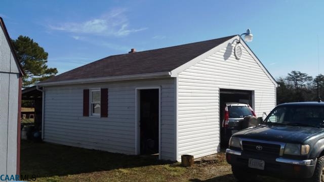 9079 South James River Road Buckingham, VA 23921 - Photo 14 of 16 a view of a house with a patio
