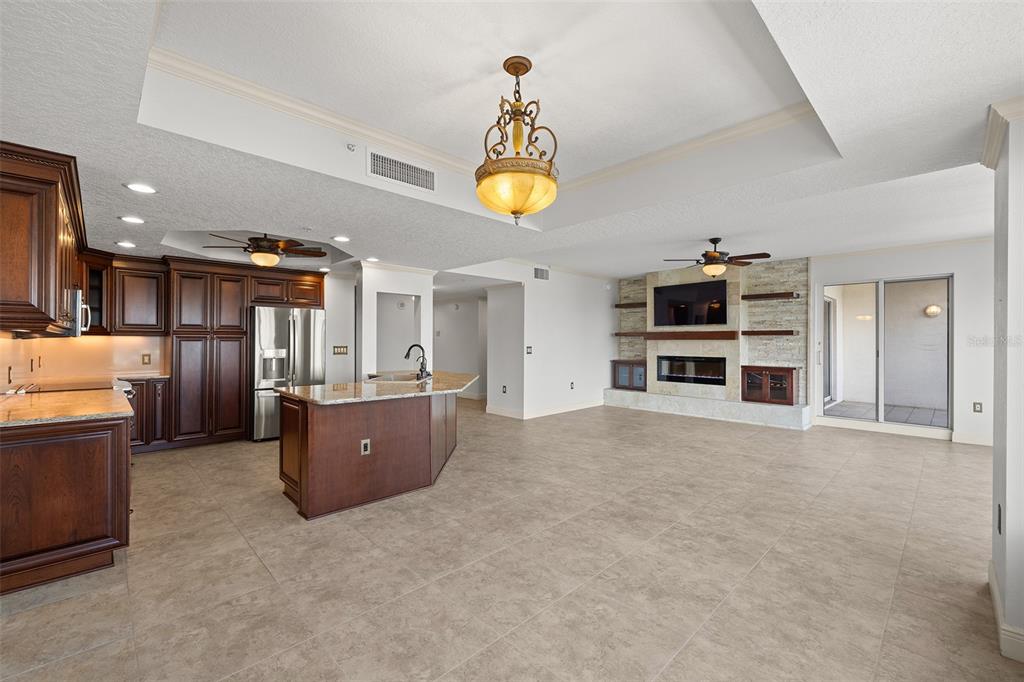 371 Channelside Walk Way, Unit 902 Tampa, FL 33602 - Photo 27 of 50 a view of living room and kitchen with furniture