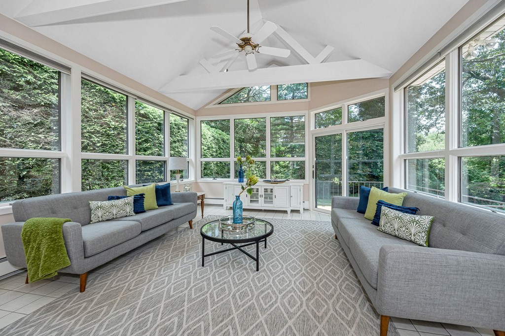 28 Wingate Road Waltham, MA 02451 - Photo 11 of 31 a living room with furniture and a large window