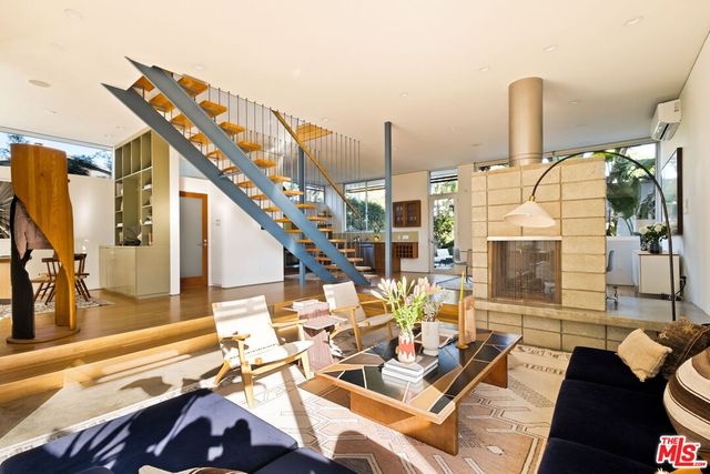 a view of balcony with patio