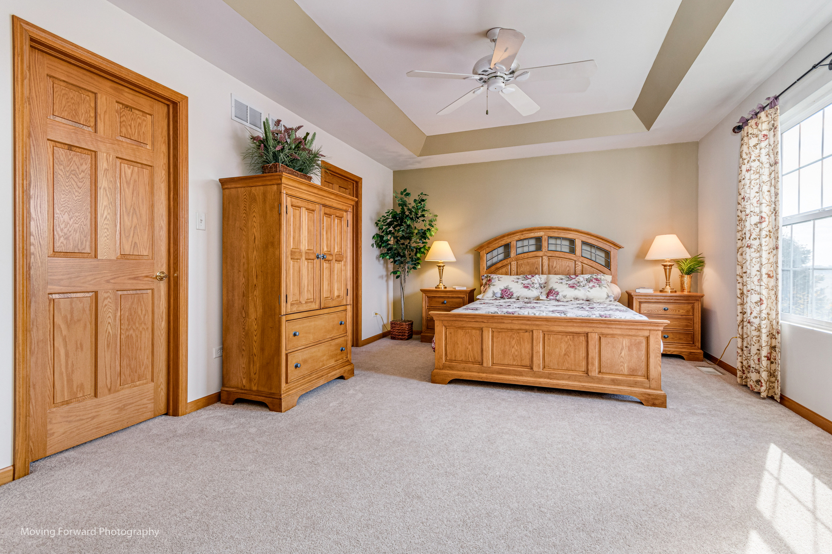 1909 Eagle Drive Morris, IL 60450 - Photo 14 of 24 a bedroom with a bed closet and a window