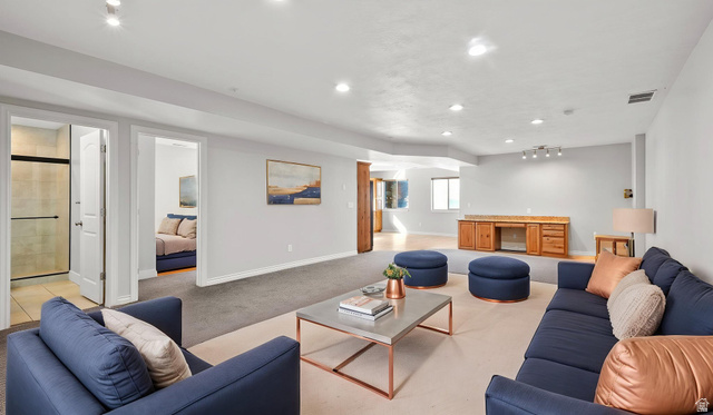 45 North 970 W Street Orem, UT 84057 - Photo 22 of 45 Basement living area (virtual staging)