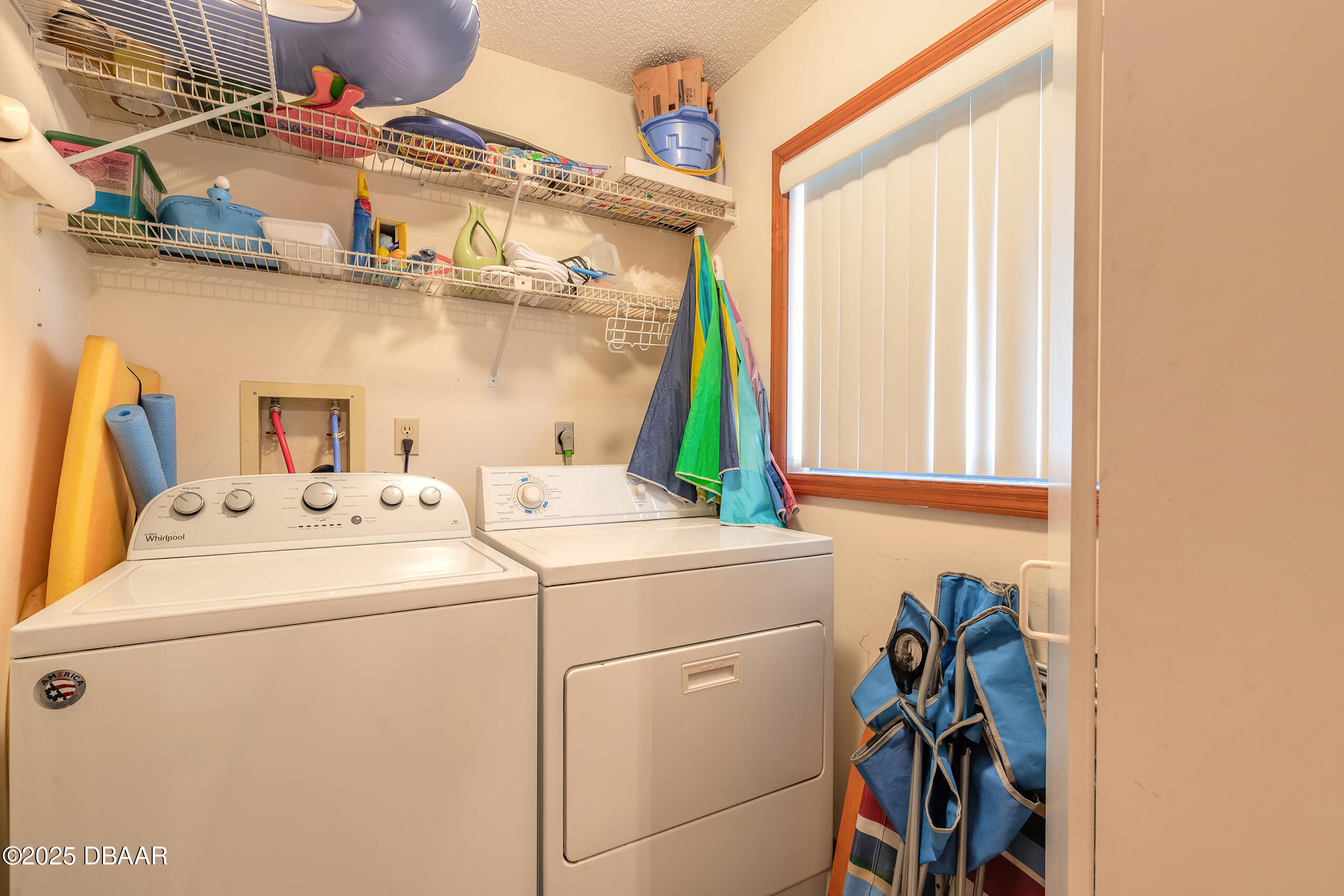 2222 Ocean Shore Boulevard, Unit 402B Ormond Beach, FL 32176 - Photo 16 of 31 a utility room with dryer and washer