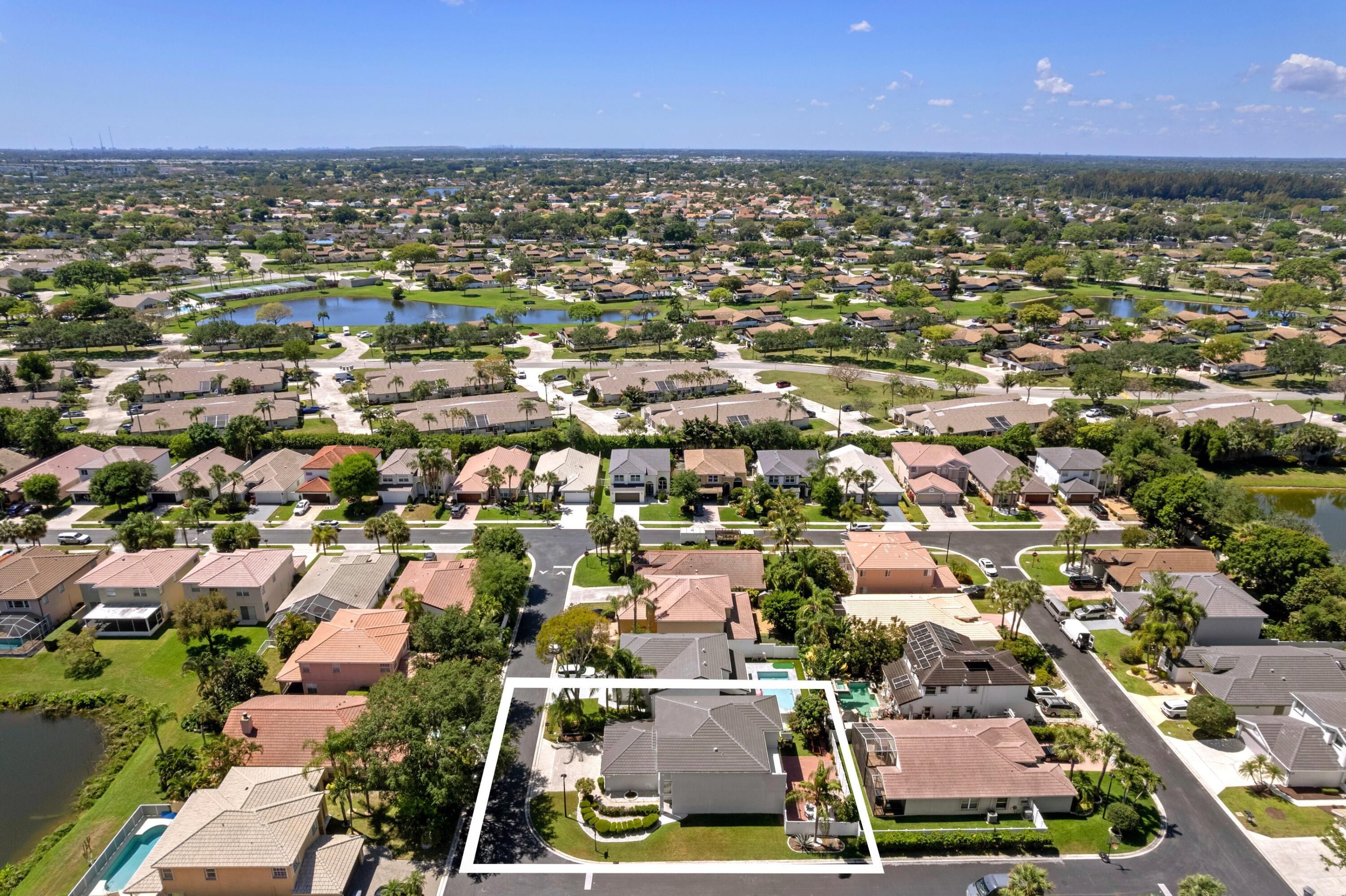 18037 Mambo Drive Boca Raton, FL 33496 - Photo 42 of 56 Aerial Neighborhood View