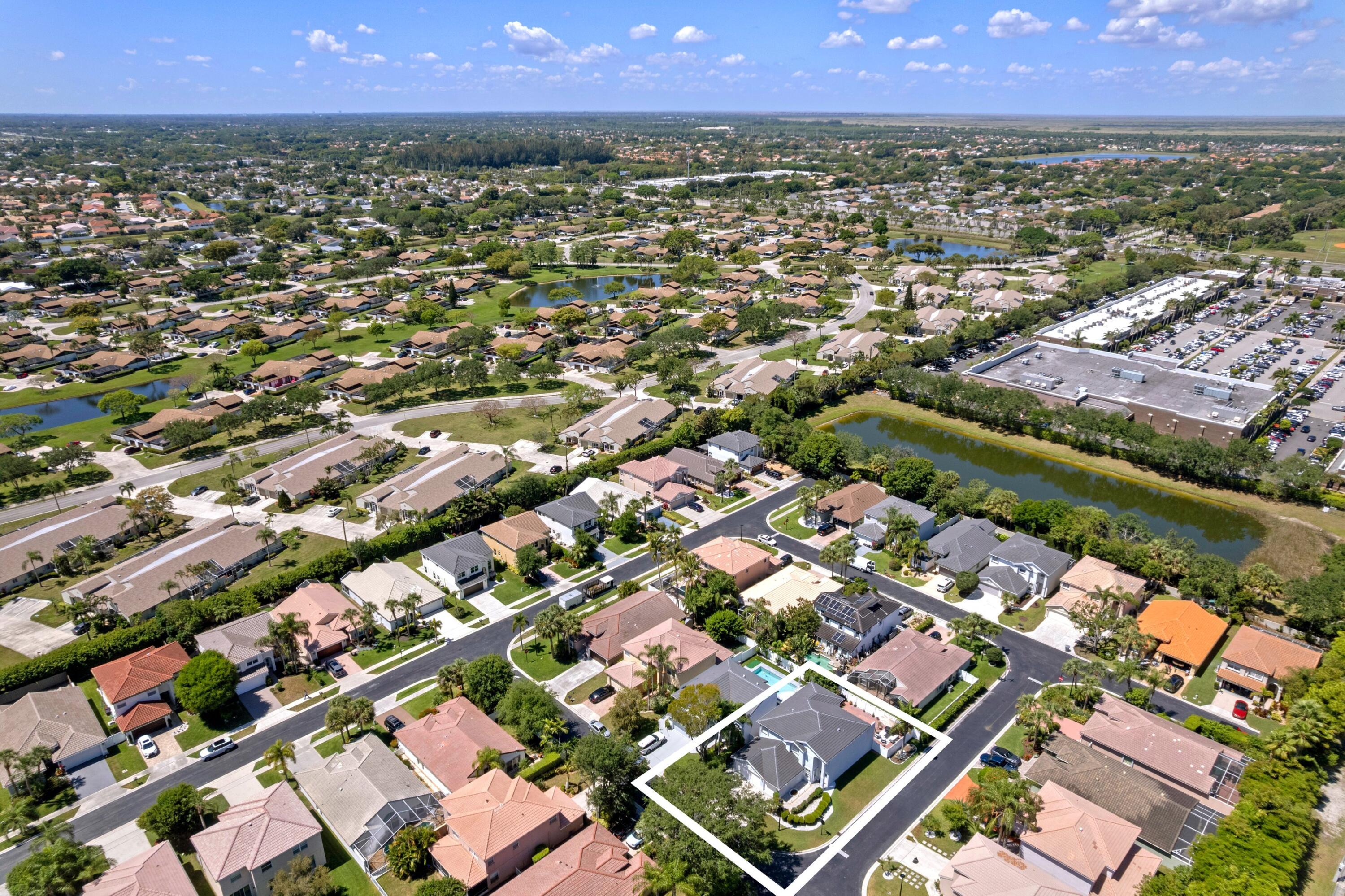 18037 Mambo Drive Boca Raton, FL 33496 - Photo 43 of 56 Aerial Neighborhood View