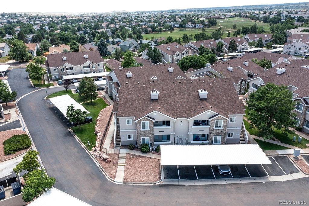 3875 Strawberry Field Grove Colorado Springs, CO 80906 - Photo 14 of 50 an aerial view of a house
