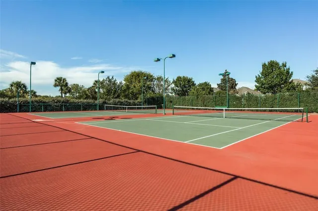 a view of a tennis court