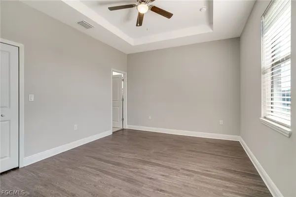 wooden floor in an empty room