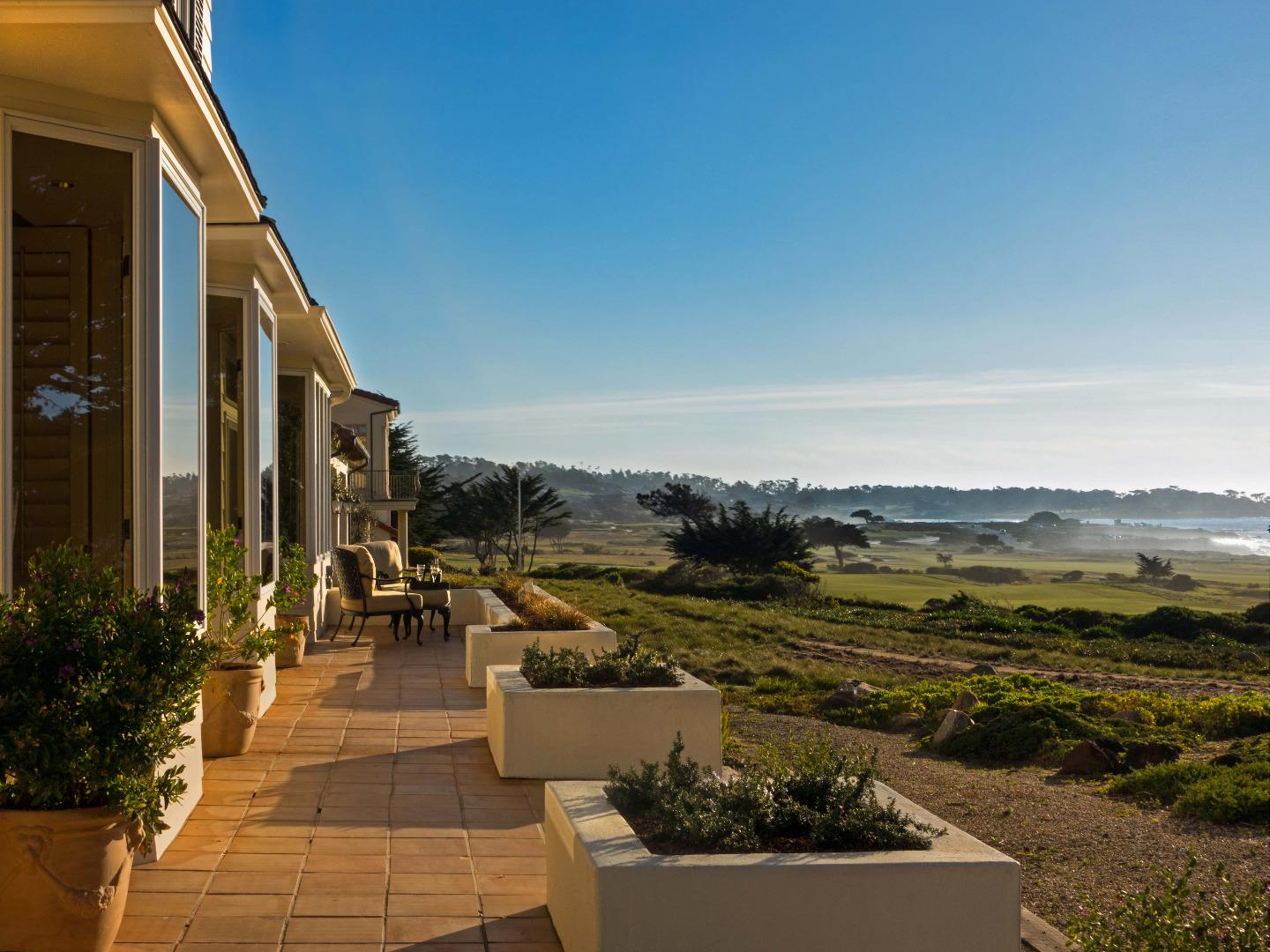 1000 Rodeo Road Pebble Beach, CA 93953 - Photo 24 of 28 a view of a ocean with a terrace