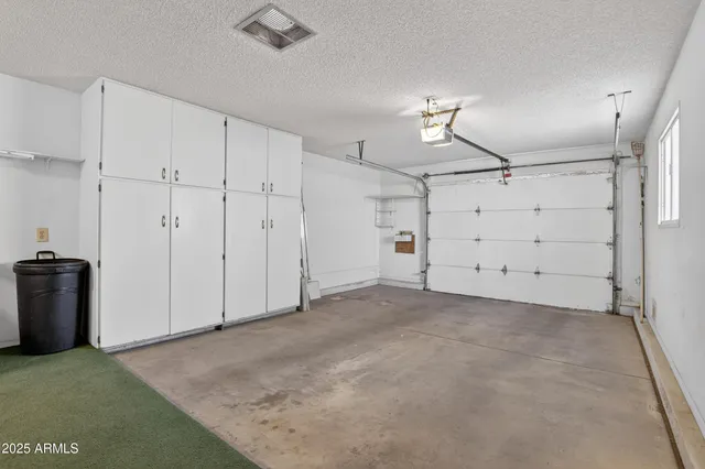 a room with storage and utility