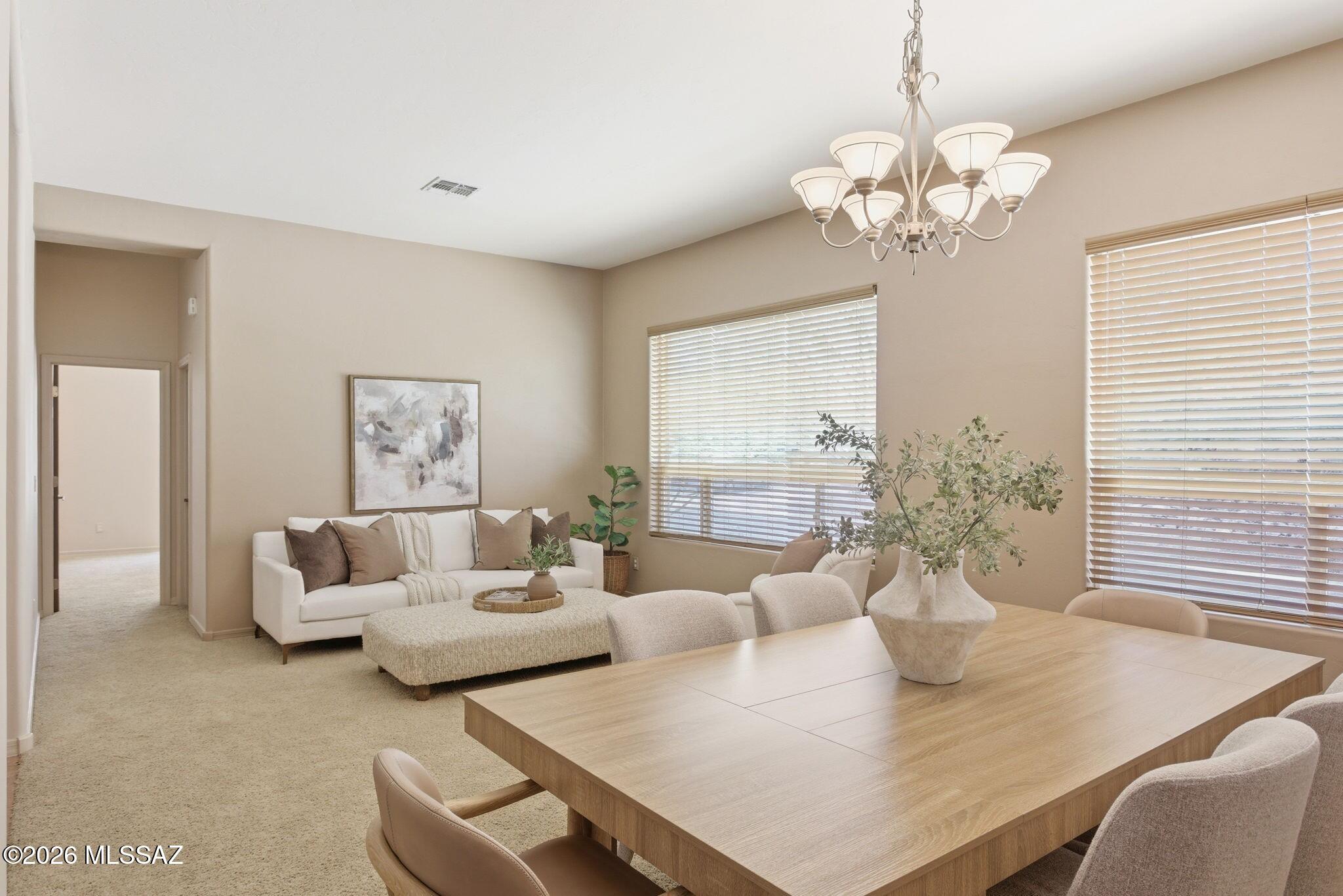12641 North Rock Creek Road Oro Valley, AZ 85755 - Photo 19 of 48 Dining / Family Room