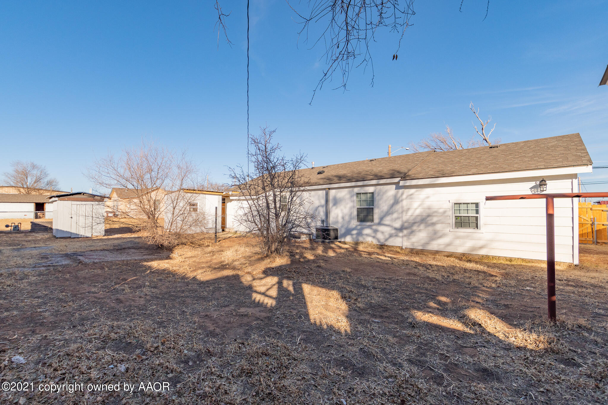 4007 River Road Amarillo, TX 79108 - Photo 28 of 31 backyard 2