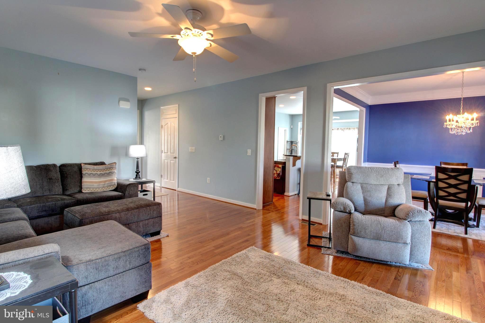 916 Augustine Drive Culpeper, VA 22701 - Photo 19 of 69 Spacious living room connects to kitchen & dining