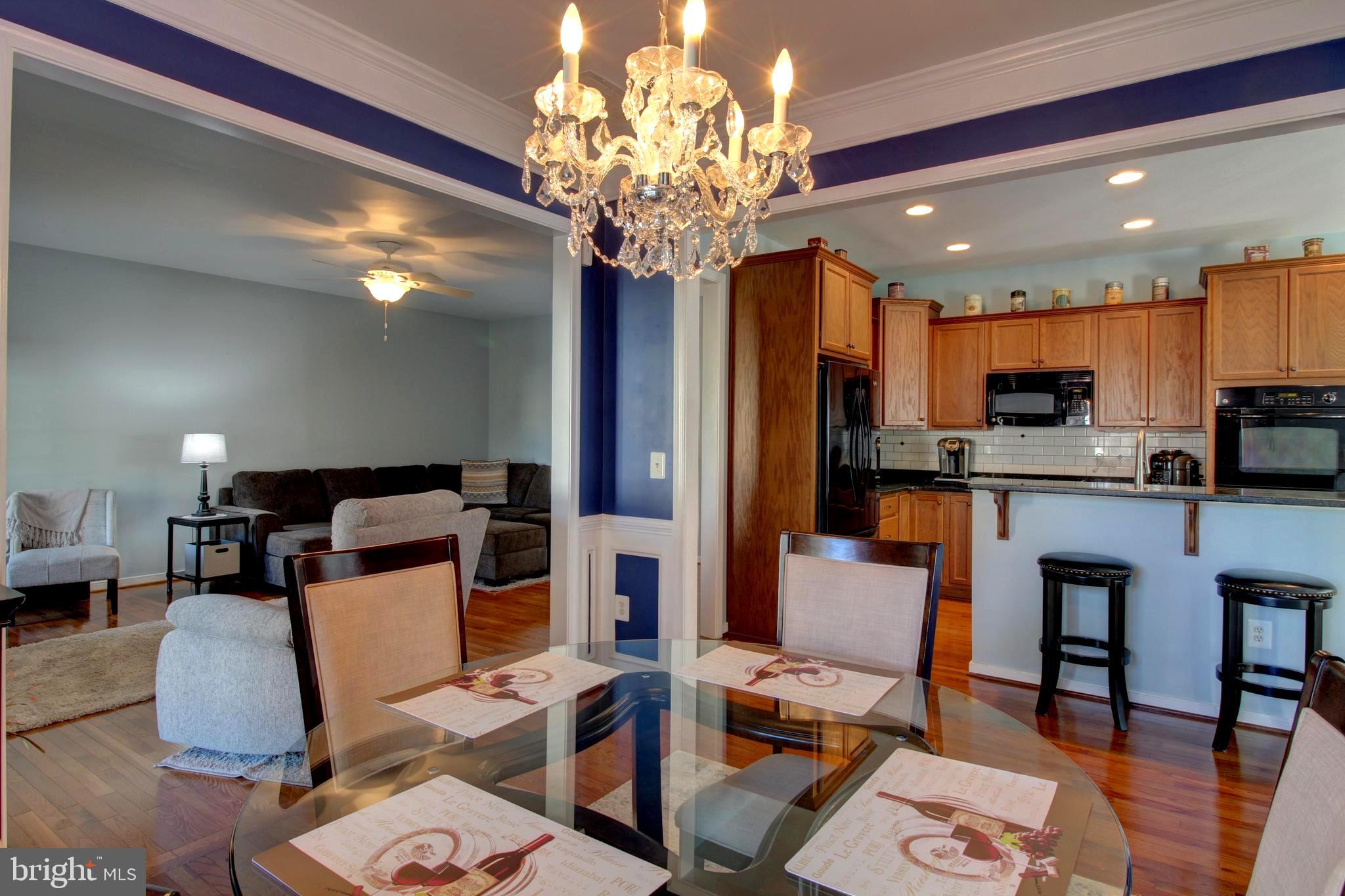 916 Augustine Drive Culpeper, VA 22701 - Photo 4 of 69 View to kitchen from formal dining room