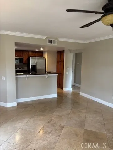 a view of a kitchen with a sink