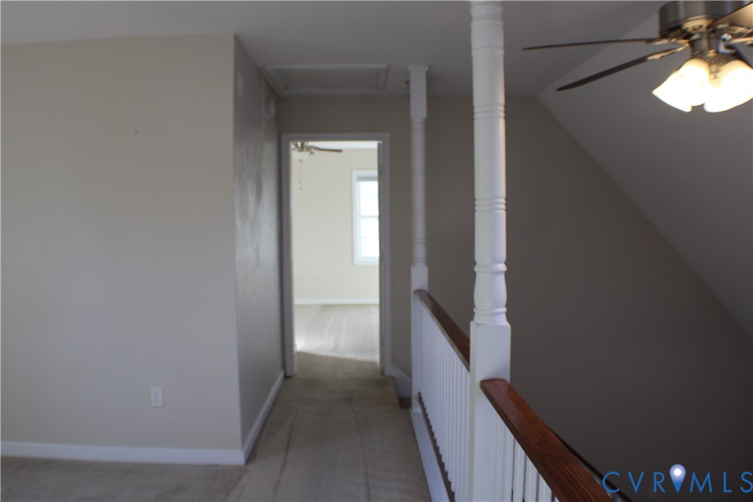 2929 South Ridge Drive Midlothian, VA 23112 - Photo 30 of 37 a view of a hallway with a wooden floor