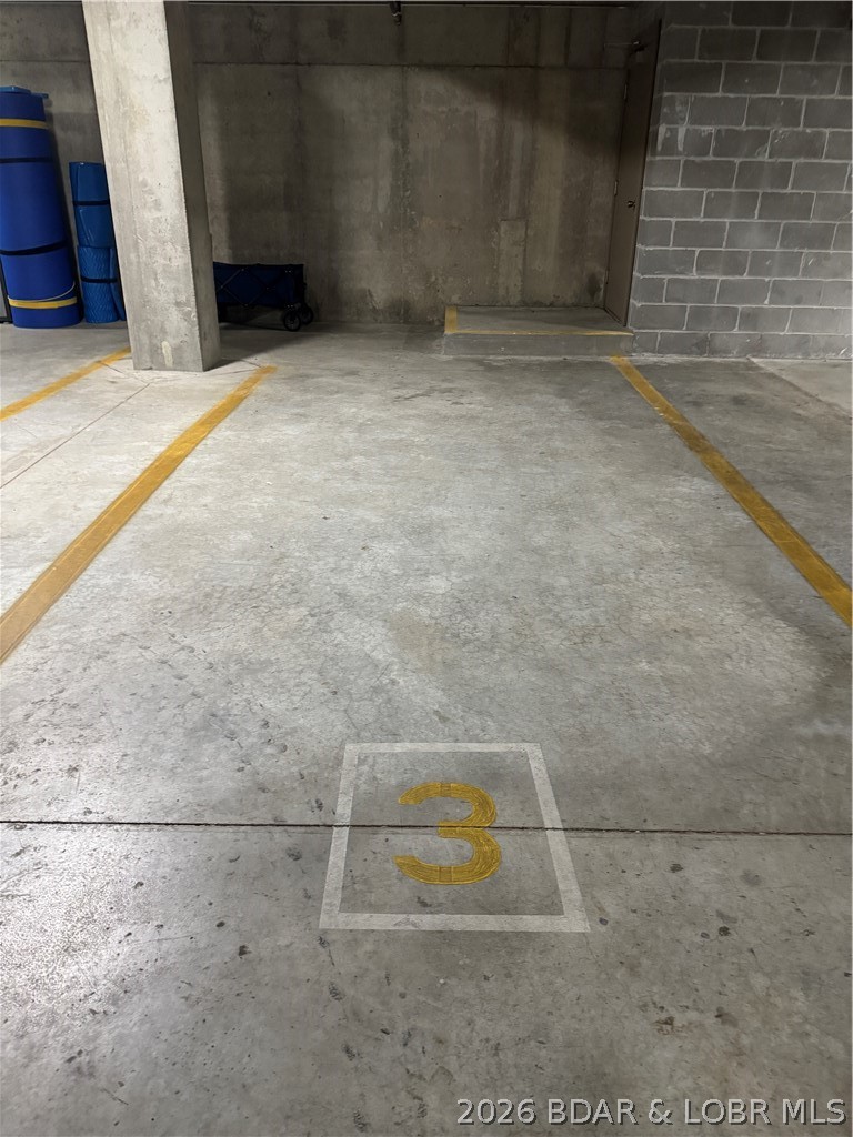 3168 Twin Rivers Point, Unit 2B Camdenton, MO 65020 - Photo 79 of 92 This is #3 Parking Space in the Underground Parkin