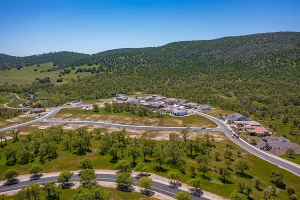 a view of lake with mountain