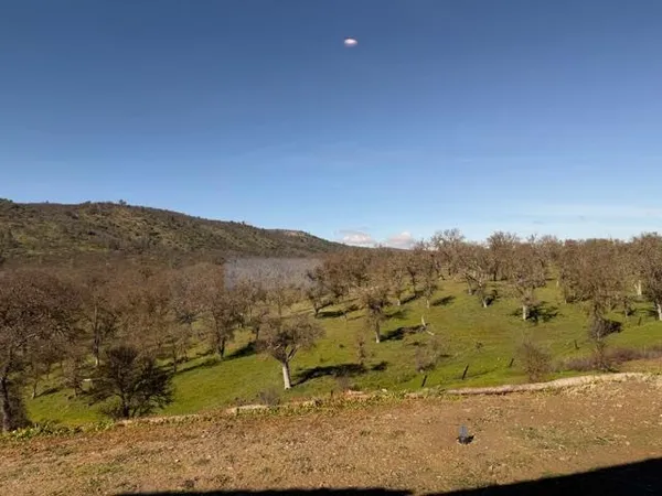 a view of a golf course with a lake