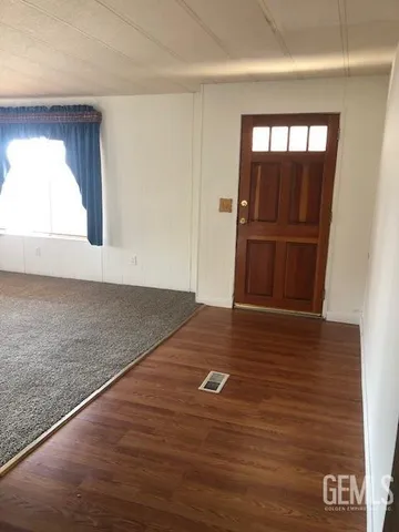 view of kitchen with wooden floor