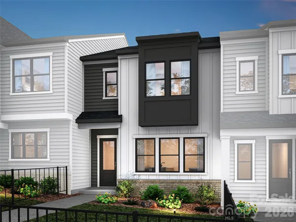a front view of a house having yard