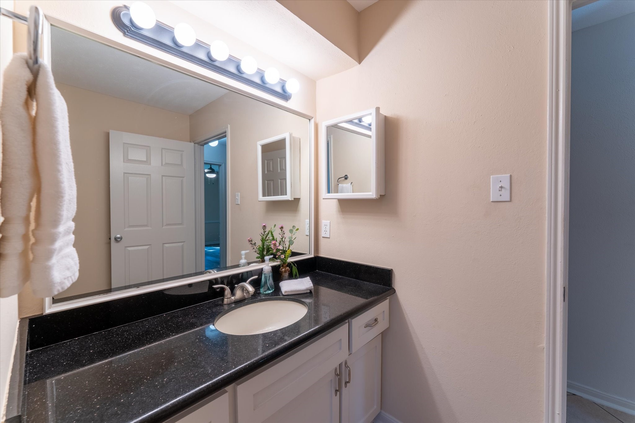 25019 Barmby Drive Spring, TX 77389 - Photo 33 of 43 a bathroom with a sink and a mirror
