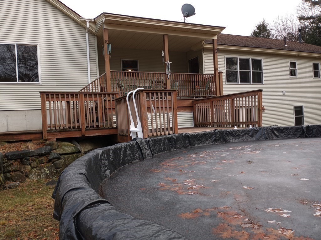 1753 White Pond Road Athol, MA 01331 - Photo 27 of 33 a view of backyard with deck