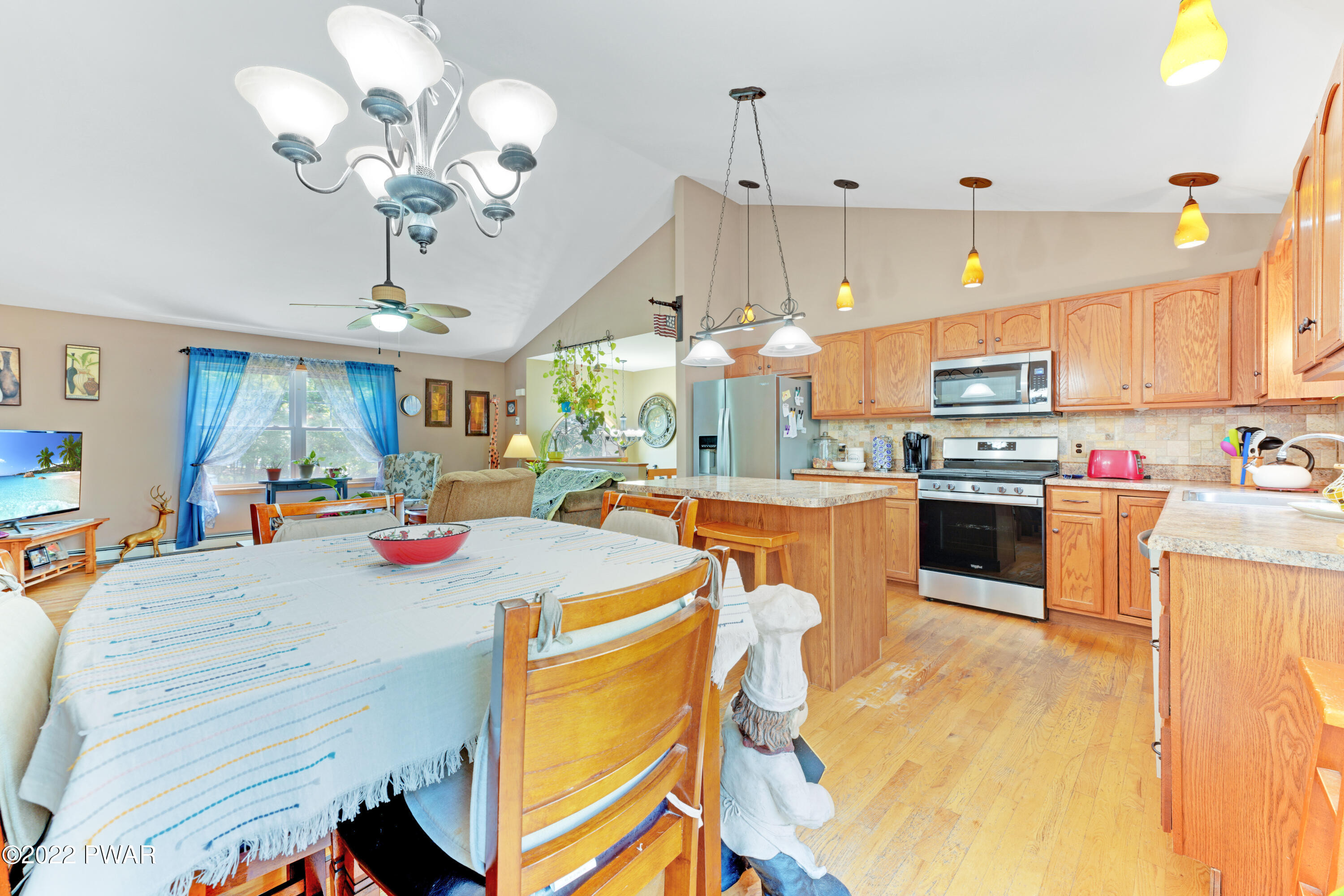 114 Lancaster Road Milford, PA 18337 - Photo 25 of 42 a view of a kitchen and kitchen island