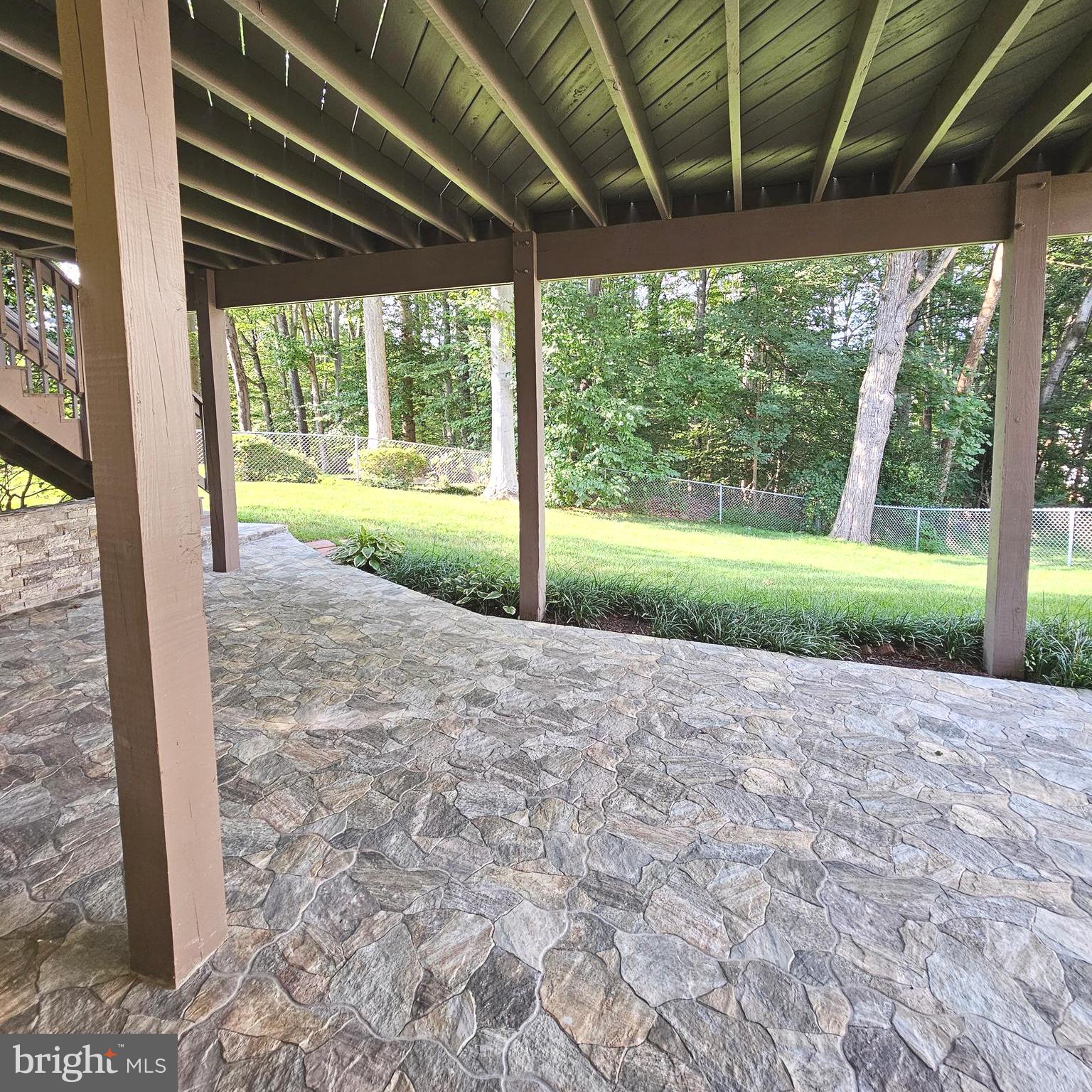 7777 Turlock Road Springfield, VA 22153 - Photo 34 of 43 a view of backyard with green space