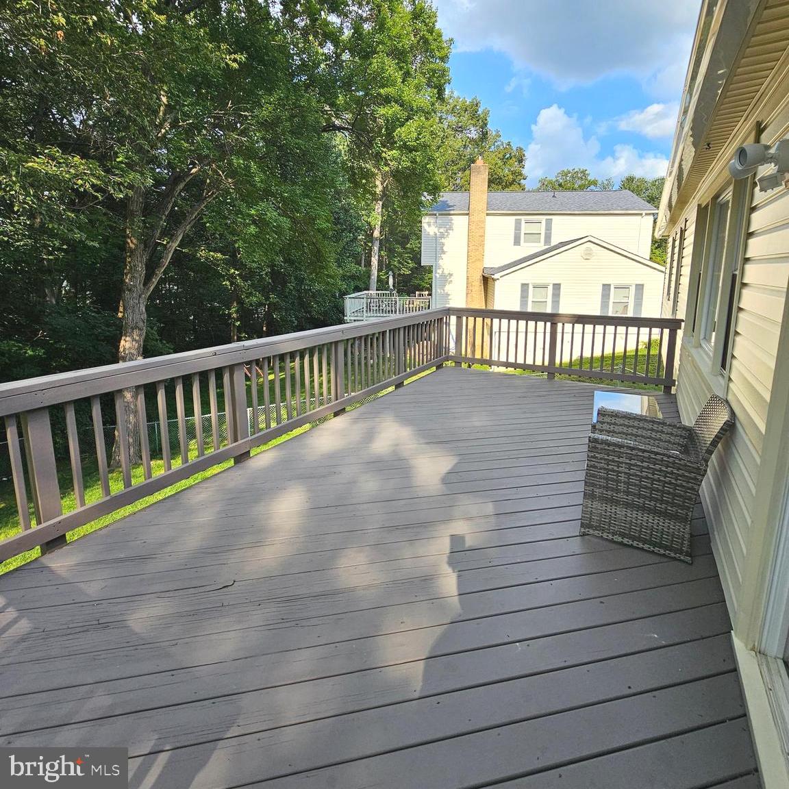 7777 Turlock Road Springfield, VA 22153 - Photo 35 of 43 a view of balcony with wooden floor