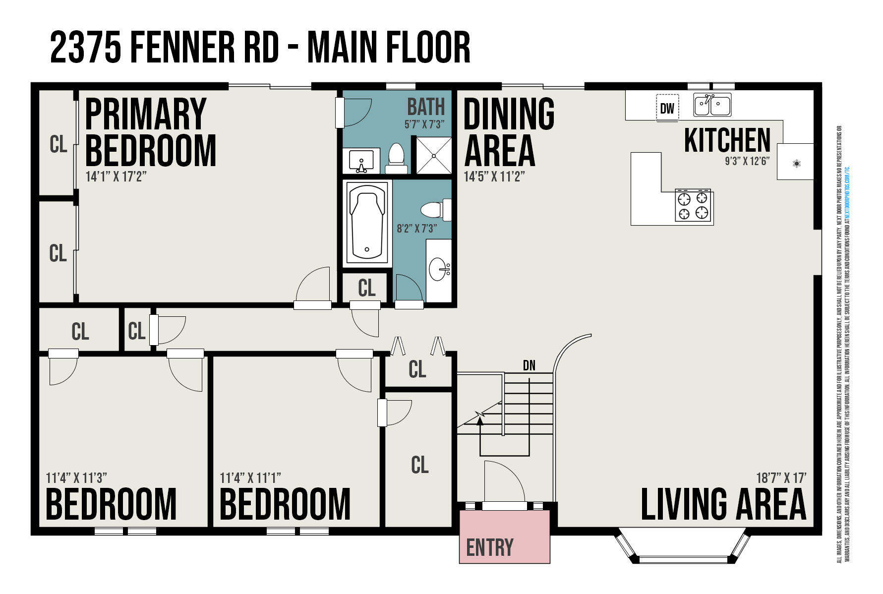 2375 Fenner Road Muskegon, MI 49445 - Photo 38 of 39 Main Floor