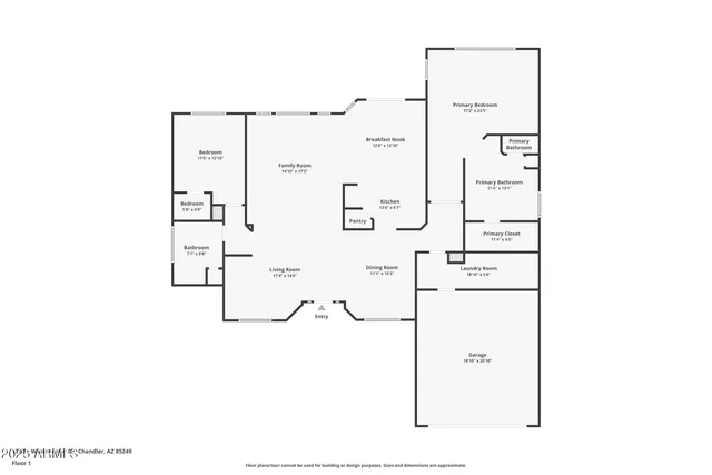 $2,299 | 1210 East Westchester Drive, Chandler, AZ 85249