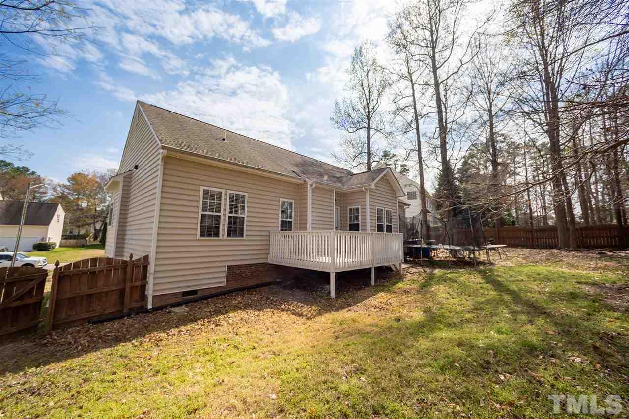4425 Gallatree Lane Raleigh, NC 27616 - Photo 24 of 24 Large fenced-in yard.