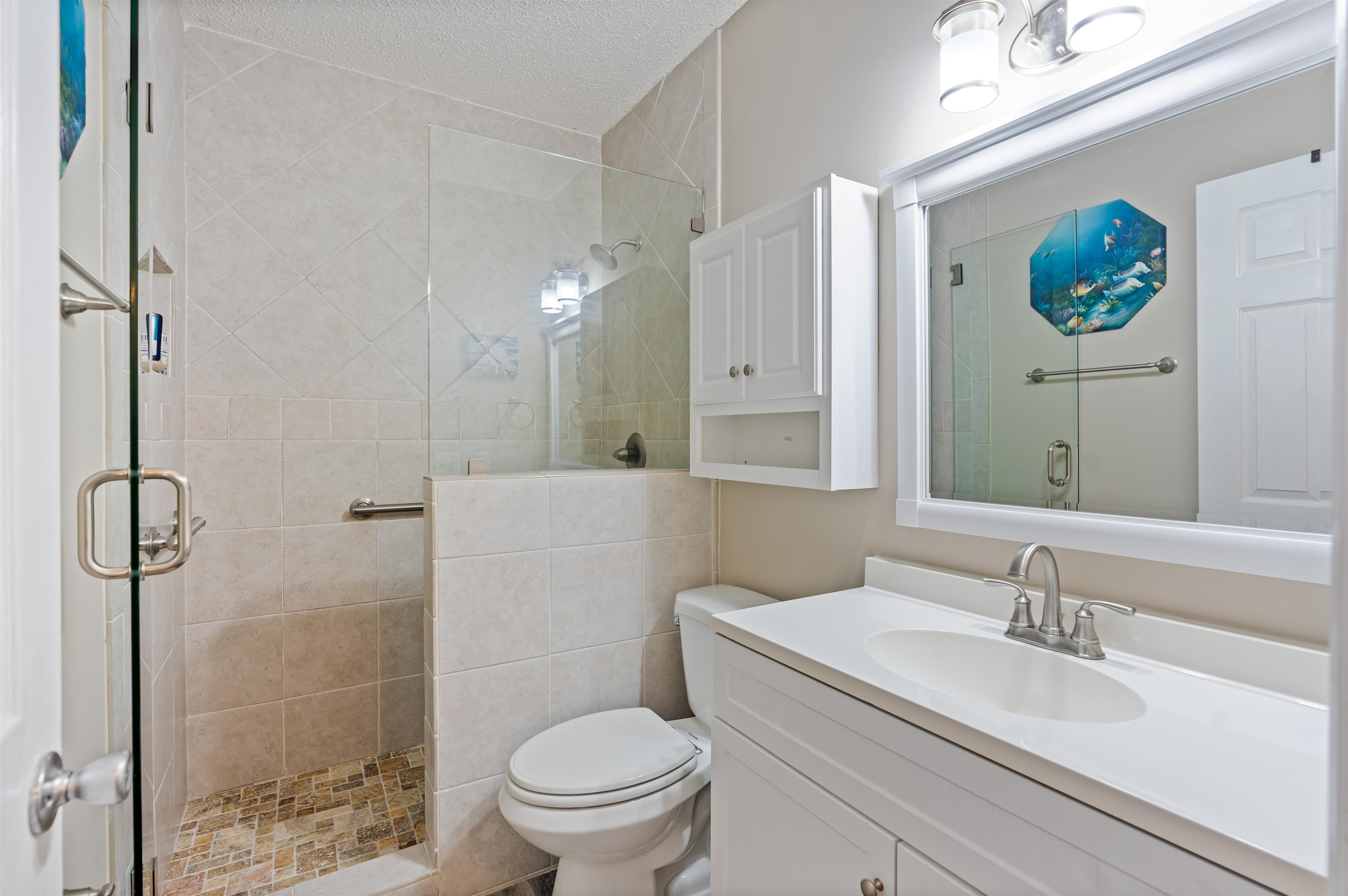362 Monika Place St. Augustine, FL 32080 - Photo 24 of 44 a bathroom with a sink toilet and shower