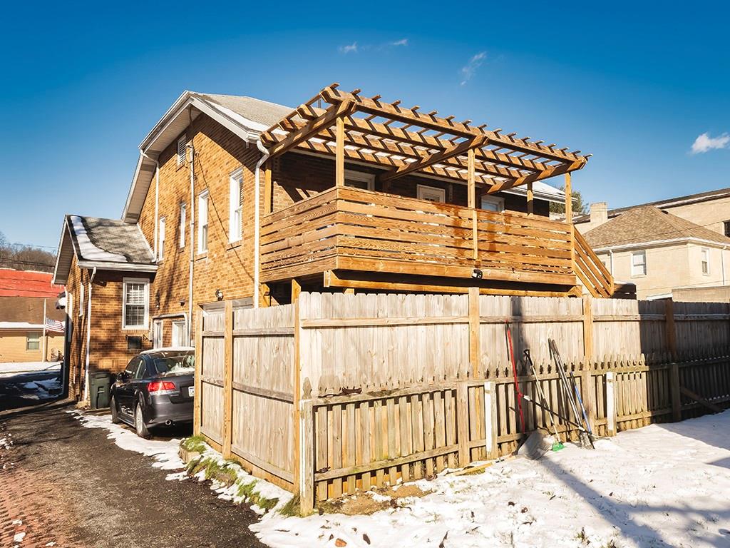 309 North 3rd Street Apollo, PA 15613 - Photo 22 of 43 New rear deck with pergola