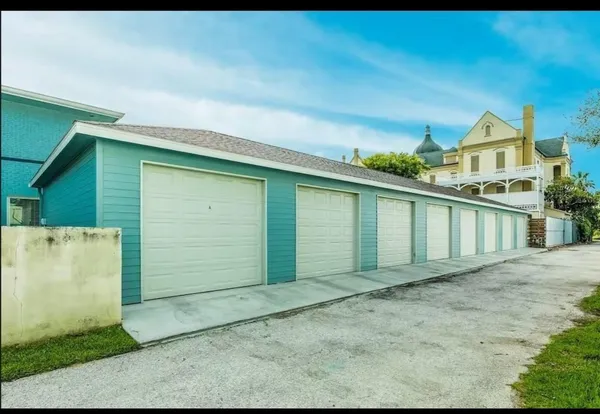 front view of a house with a street