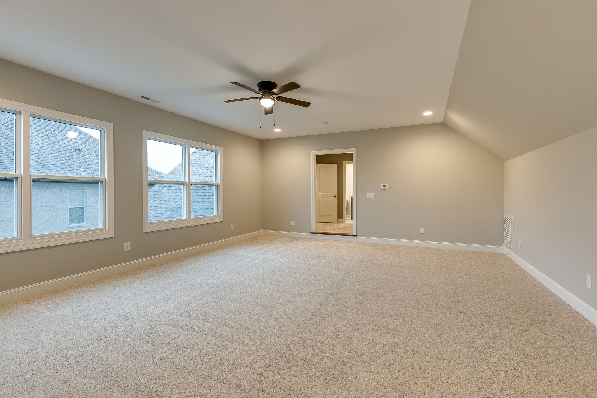 2040 Imagine Circle Spring Hill, TN 37174 - Photo 34 of 51 an empty room with windows and ceiling fan